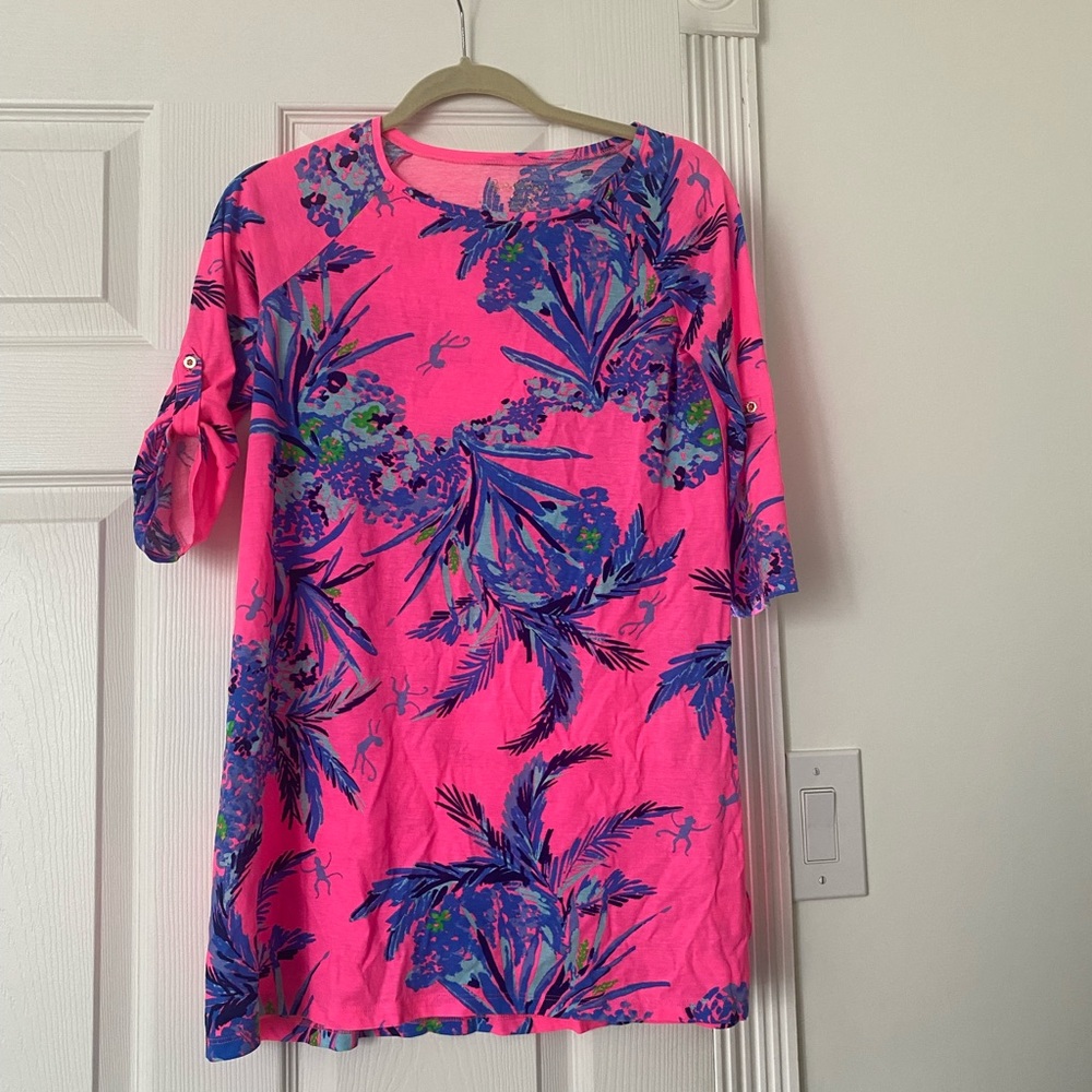 Kids long sleeve Lilly Pulitzer dress EUC